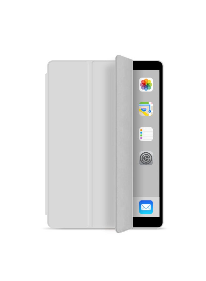 2020air4 Protective Cover 10.9 With Pen Slot 11 Tablet Case 9.7 Business Mini5 White 10.2 Printing-Color:Space Grey-Applicable Model:2024pro13/air13/12.9 (universal)
